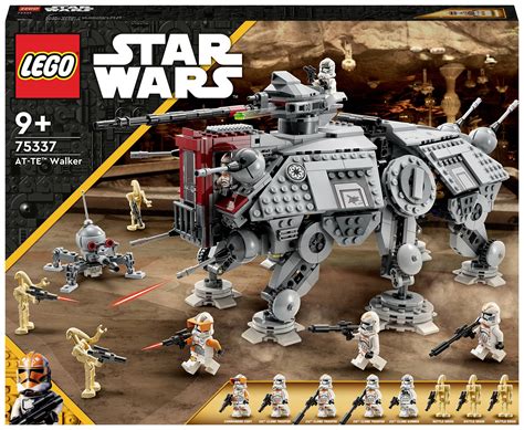 lego star wars at te drop test|Review: LEGO 75337 AT.